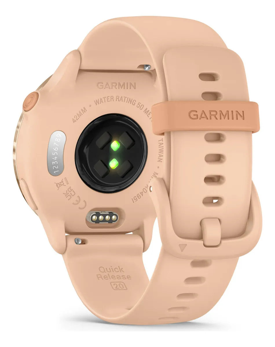 Relógio Smartwatch Garmin Vivoactive 6 (42mm) - Rosa