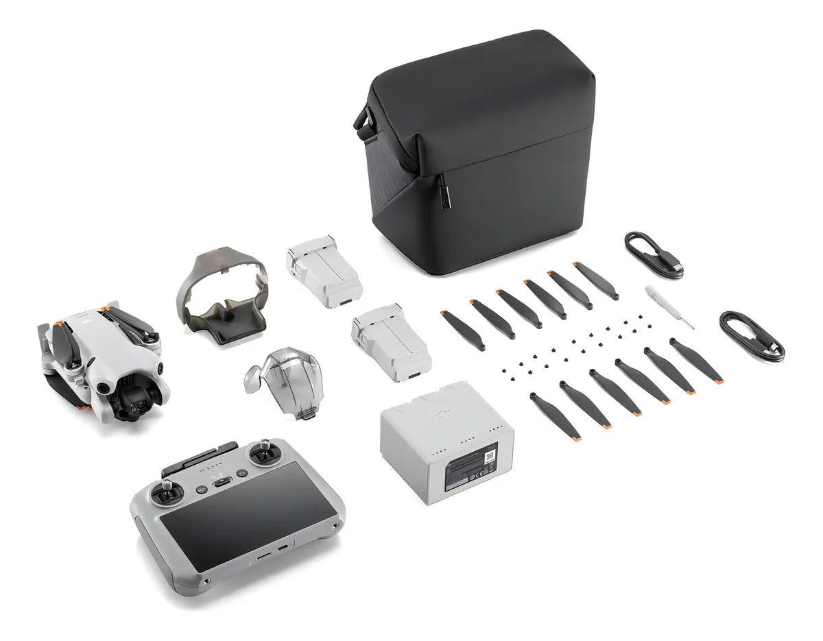 Drone DJI Mini 4 Pro Fly More Combo (com tela)