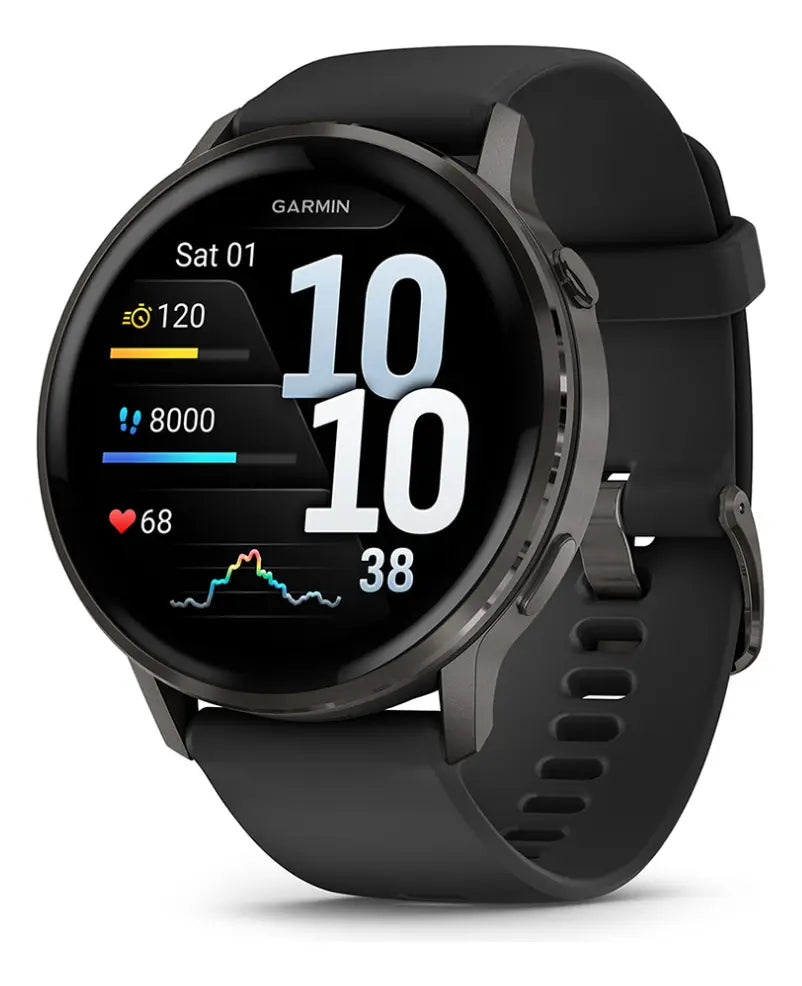 Relógio Smartwatch Garmin Venu 4 (45mm) - Preto