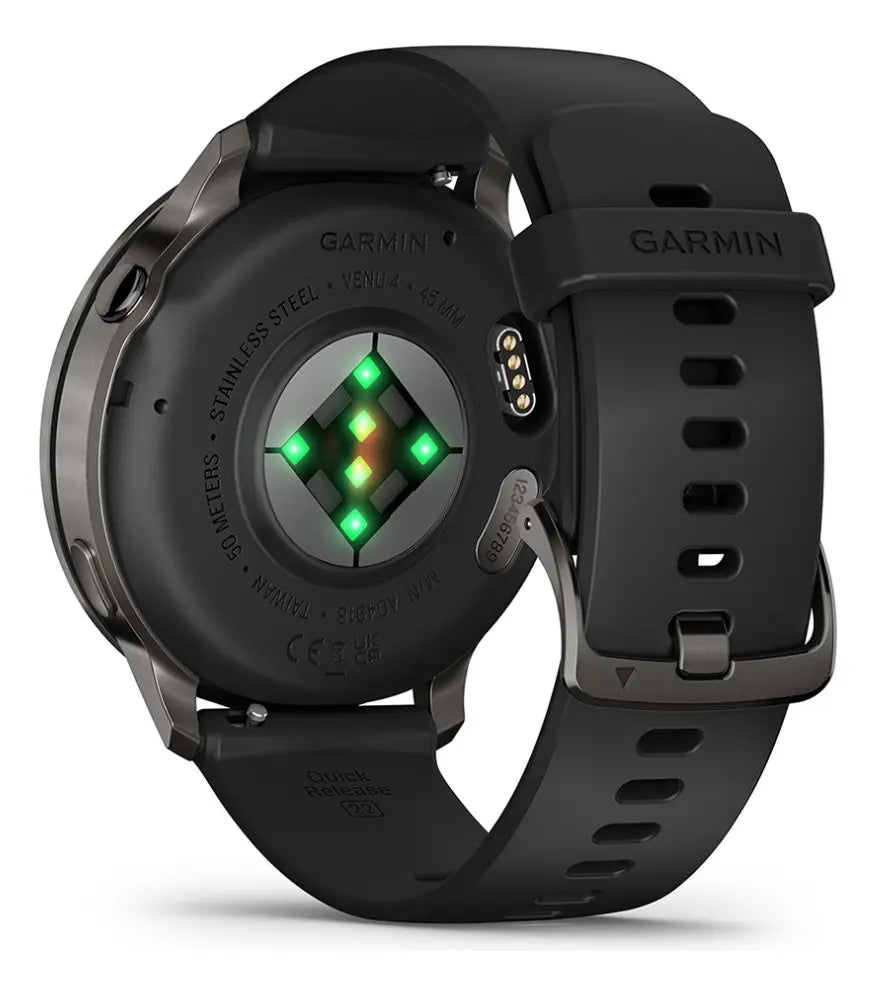 Relógio Smartwatch Garmin Venu 4 (45mm) - Preto