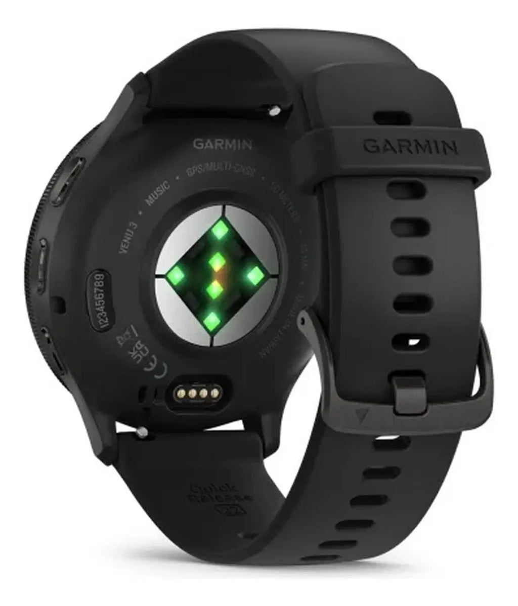 Relógio Smartwatch Garmin Venu 3 (45mm) - Preto