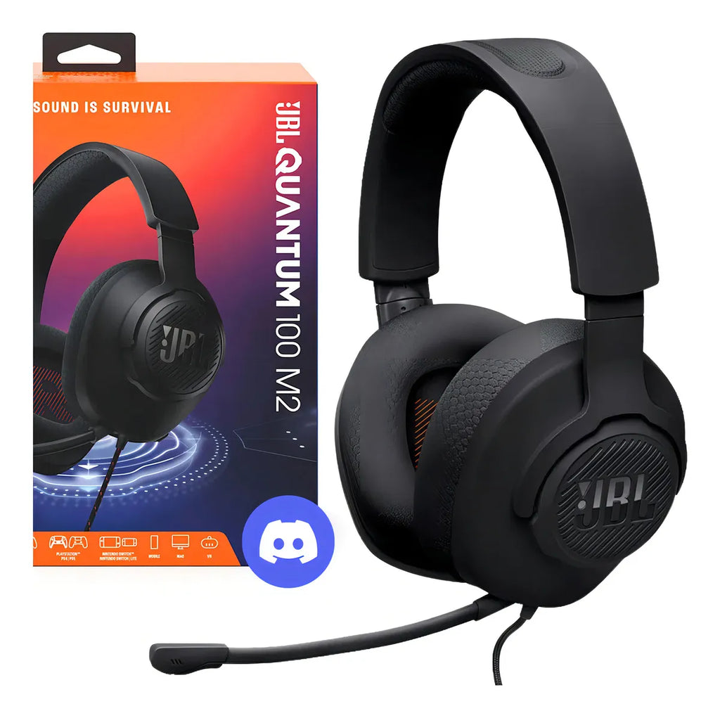 Headset Gamer JBL Quantum 100 M2 Preto