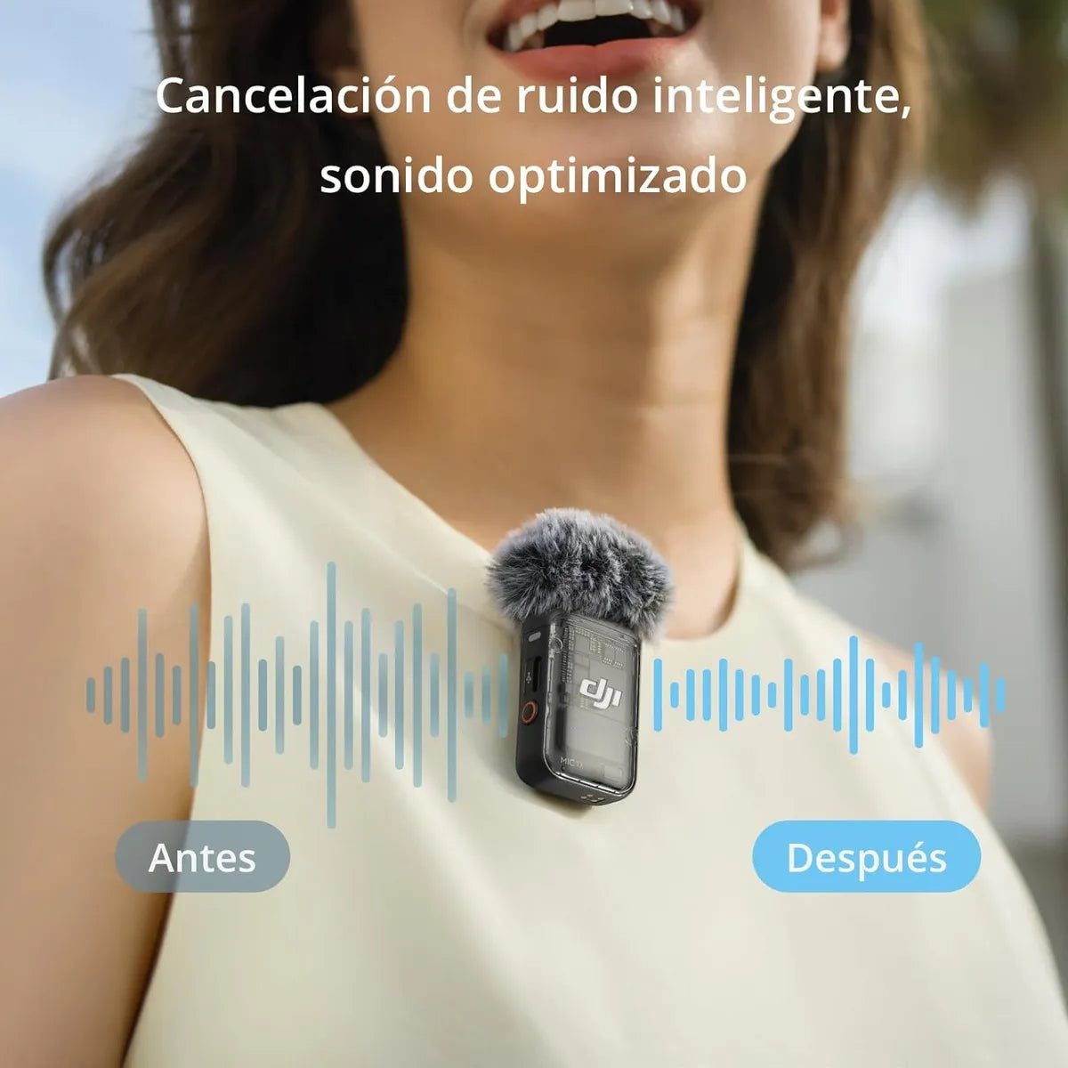 Microfone dji Mic 2  (2 mic + 1 recp + 1 case)