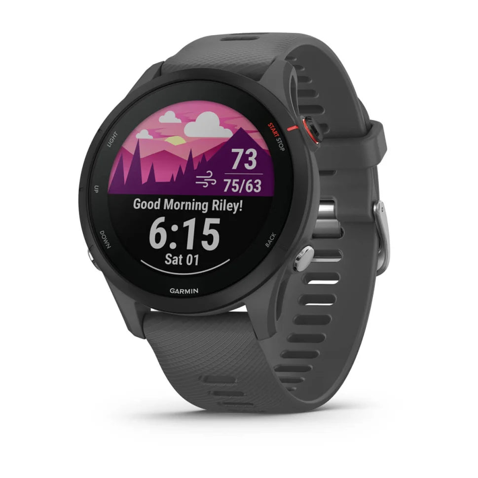 Relógio Smartwatch Garmin Forerunner 255 (46mm) - Cinza
