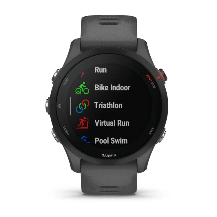 Relógio Smartwatch Garmin Forerunner 255 (46mm) - Cinza