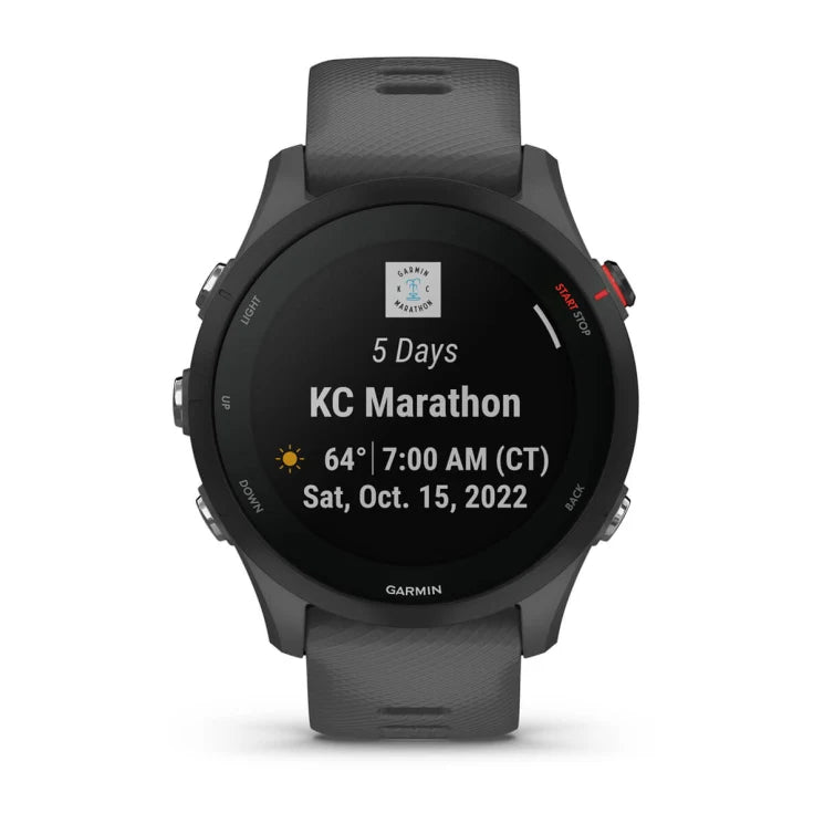 Relógio Smartwatch Garmin Forerunner 255 (46mm) - Cinza